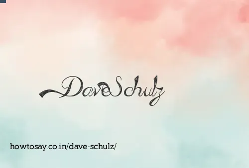 Dave Schulz