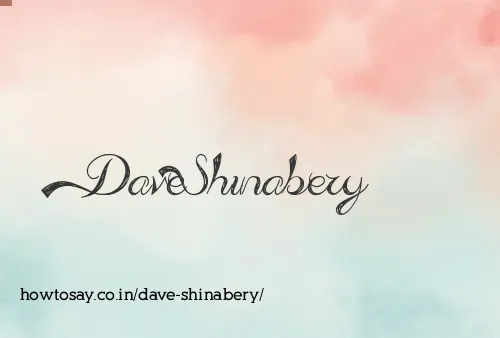 Dave Shinabery