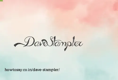 Dave Stampler