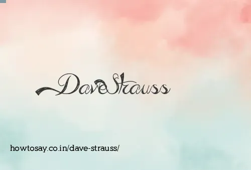 Dave Strauss