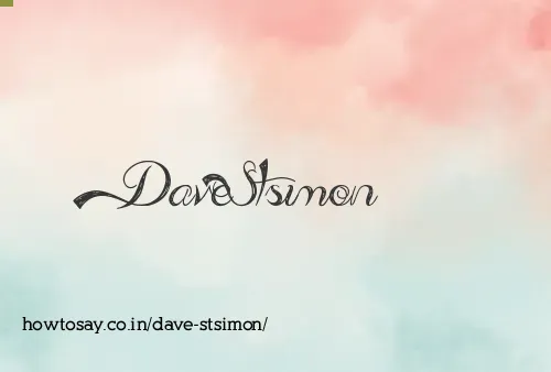 Dave Stsimon