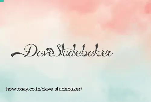 Dave Studebaker