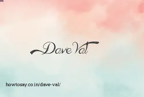 Dave Val