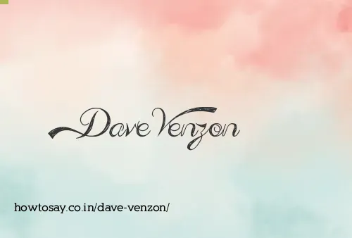 Dave Venzon