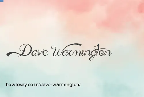 Dave Warmington