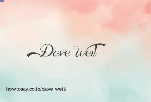 Dave Weil