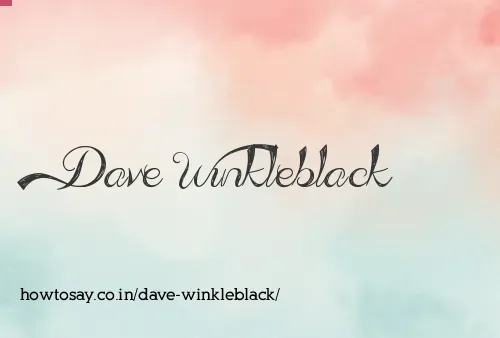 Dave Winkleblack