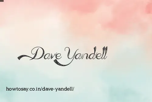 Dave Yandell