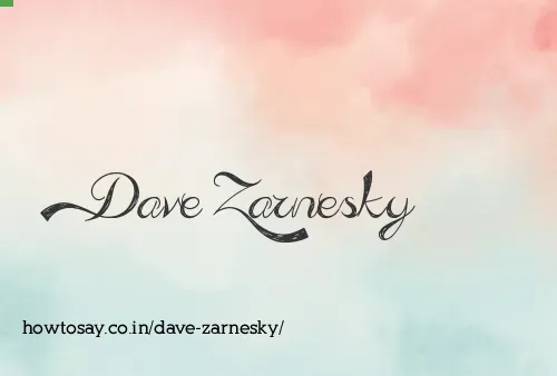 Dave Zarnesky