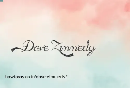 Dave Zimmerly