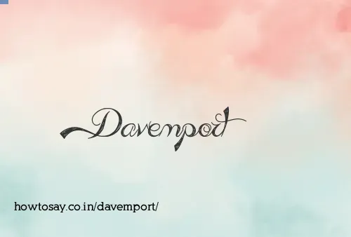 Davemport
