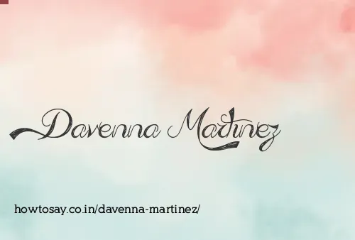 Davenna Martinez
