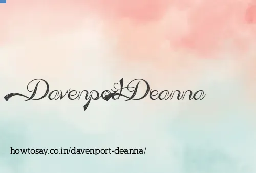Davenport Deanna