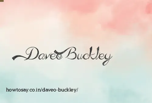 Daveo Buckley