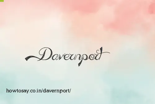Davernport