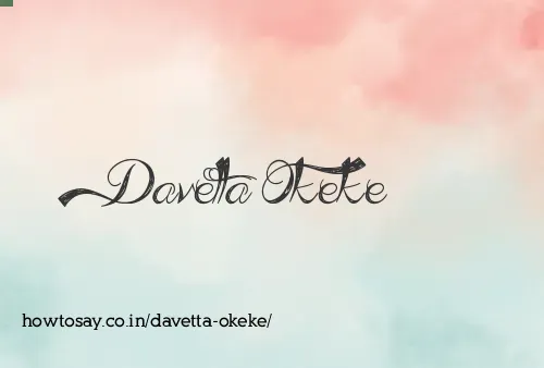 Davetta Okeke
