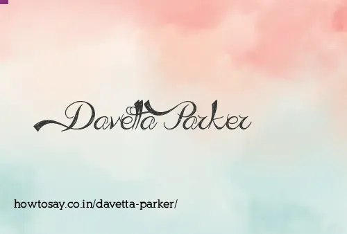 Davetta Parker