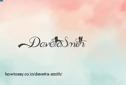 Davetta Smith