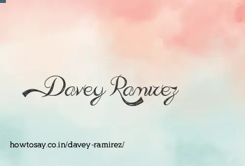 Davey Ramirez