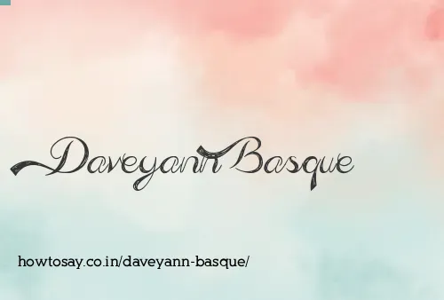 Daveyann Basque