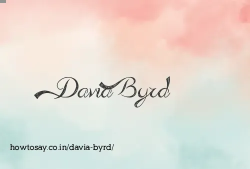 Davia Byrd