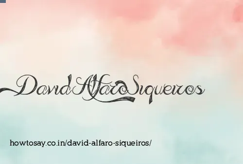 David Alfaro Siqueiros