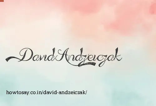 David Andzeiczak