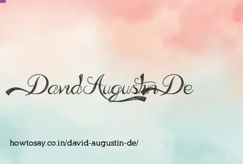 David Augustin De
