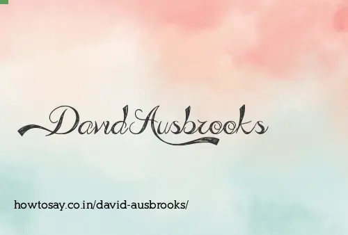 David Ausbrooks