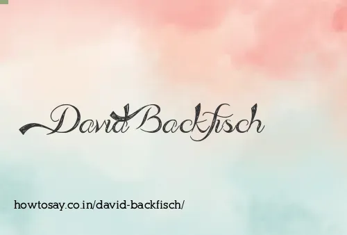 David Backfisch