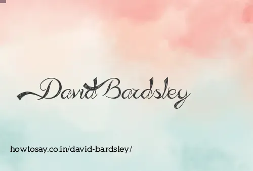 David Bardsley