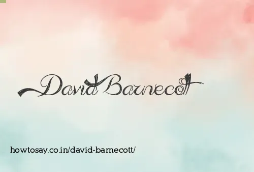 David Barnecott