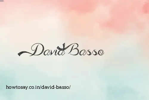David Basso