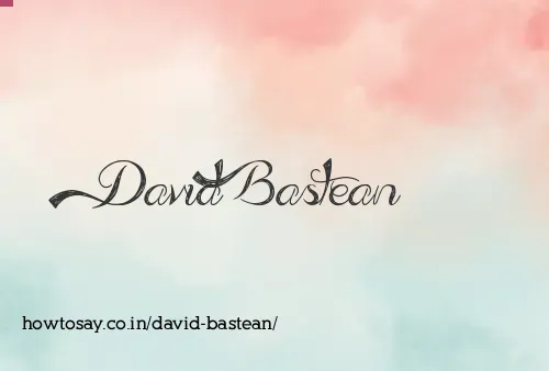 David Bastean