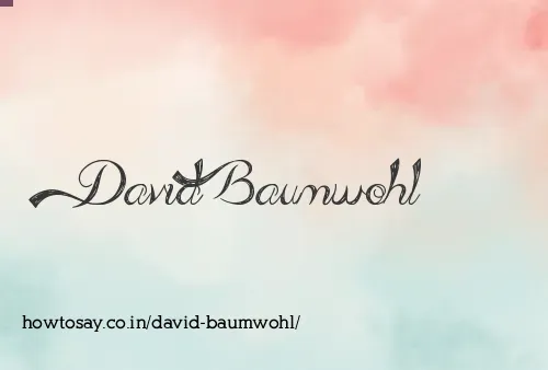 David Baumwohl