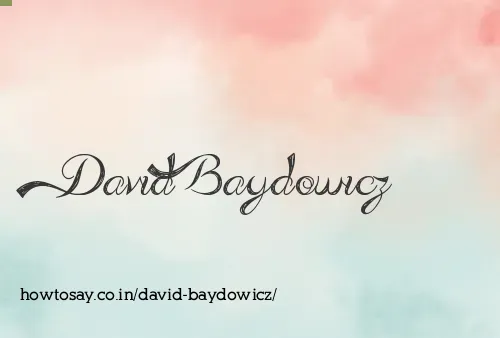 David Baydowicz