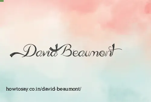 David Beaumont