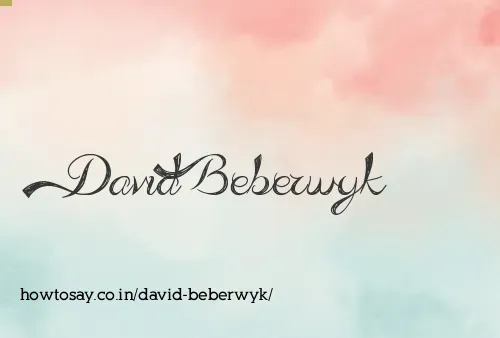David Beberwyk