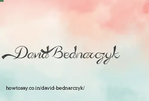 David Bednarczyk