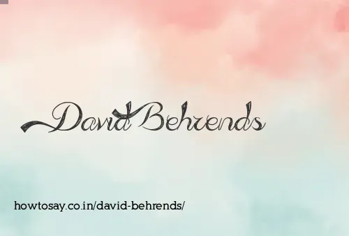 David Behrends