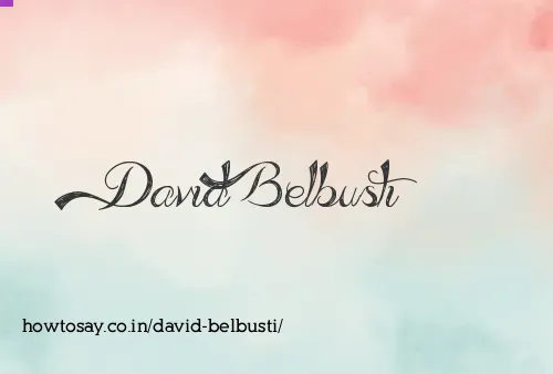 David Belbusti