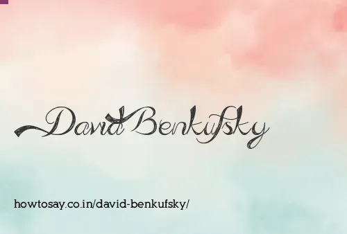 David Benkufsky