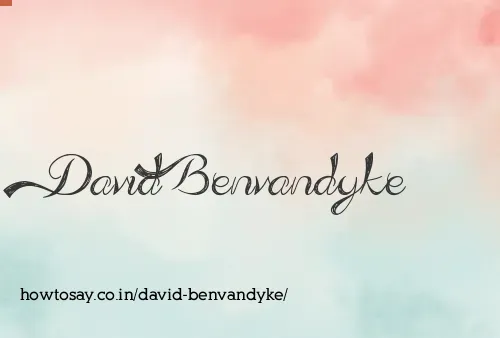 David Benvandyke