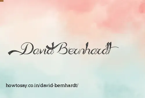 David Bernhardt