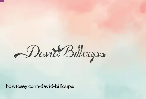 David Billoups