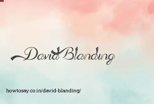 David Blanding