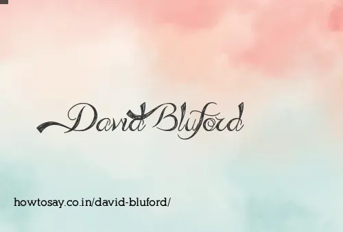 David Bluford