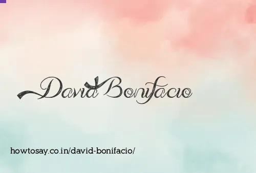 David Bonifacio