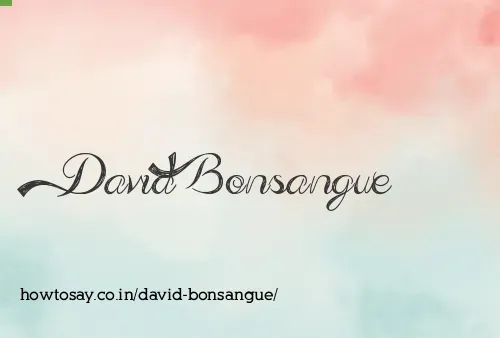 David Bonsangue