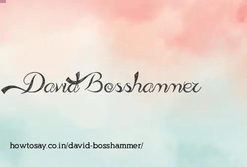 David Bosshammer